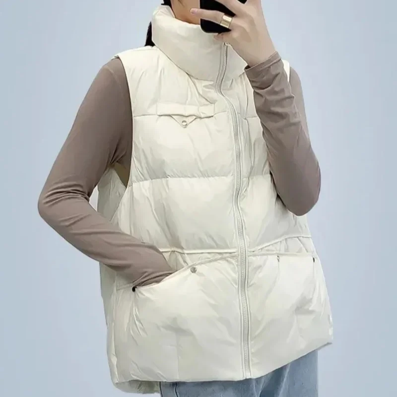 Winter Clothing On Sale Women'S - 女性用のゆったりとしたパッド入りコットンチョッキ,暖かくて安い,女性用のeベスト,エレガントなデミシーズンの衣類,冬と秋