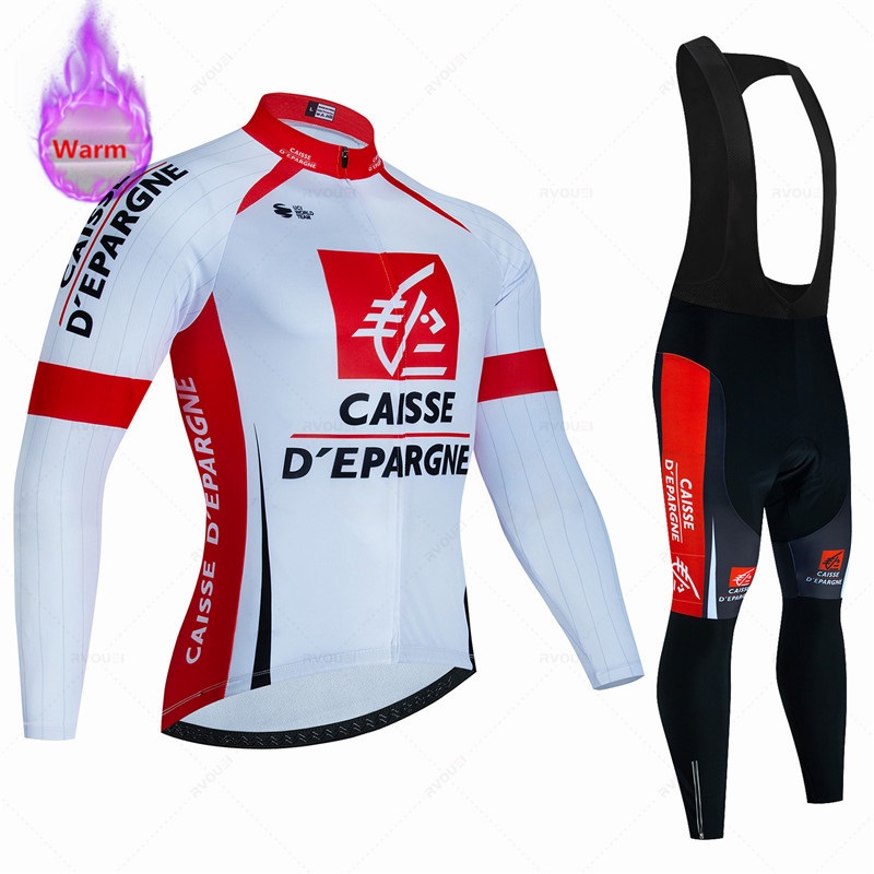 Winter Clothing Men Sale - 男性用サーマルフリースサイクリングジャージ,マウンテンバイクウェア,冬