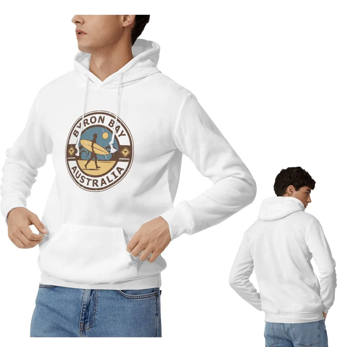 Winter Clothing Australia - バイロンベイ、オーストラリア パーカー メンズ レディース カジュアル プルオーバー