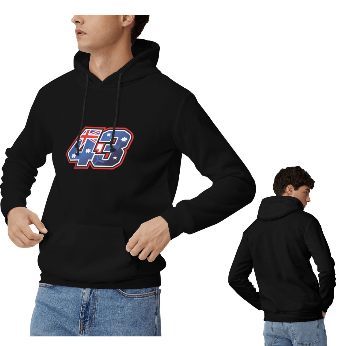 Winter Clothing Australia - ジャック・ミラー番号 43 オーストラリアパーカー男性女性カジュアルプルオーバースウェットシャツ原宿長袖服秋冬