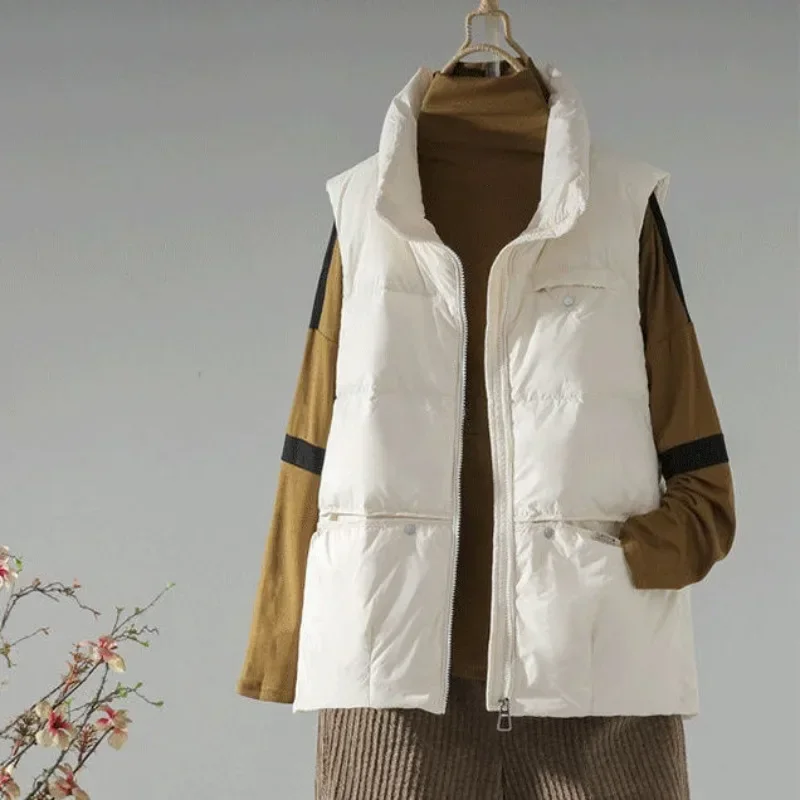 女性用のゆったりとしたパッド入りコットンチョッキ,暖かくて安 - Winter Clothing On Sale Women'S のレビューと価格