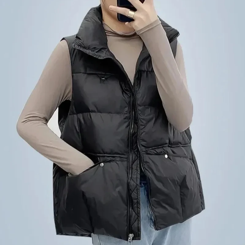 女性用のゆったりとしたパッド入りコットンチョッキ,暖かくて安 - Winter Clothing On Sale Women'S のレビューと価格