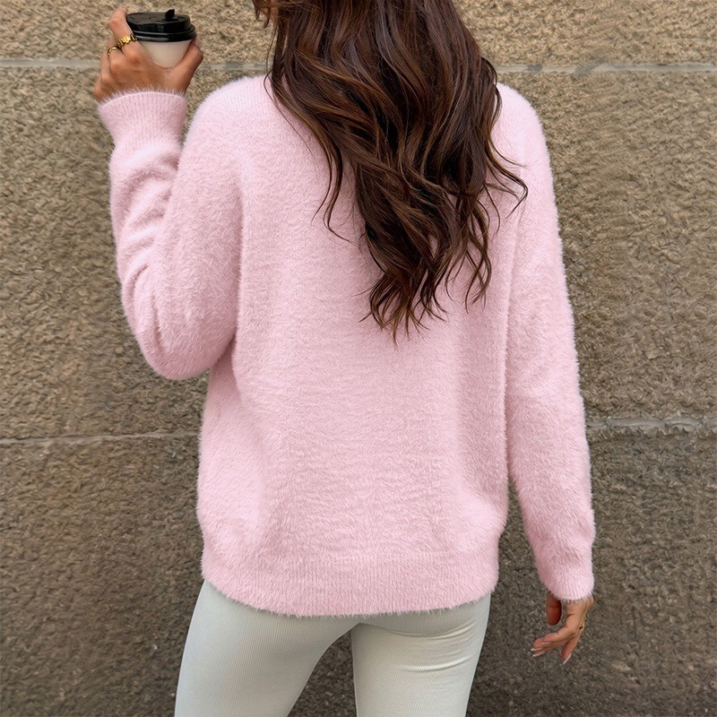 レディース冬物セール 厚手でゆったりフィット ラウンドネック - Winter Clothing On Sale Women'S のレビューと価格