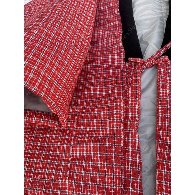 和風冬用半纏ジャケット女性用暖かい着物コート赤い格子柄ゆった - Traditional Winter Japanese Clothing のレビューと価格