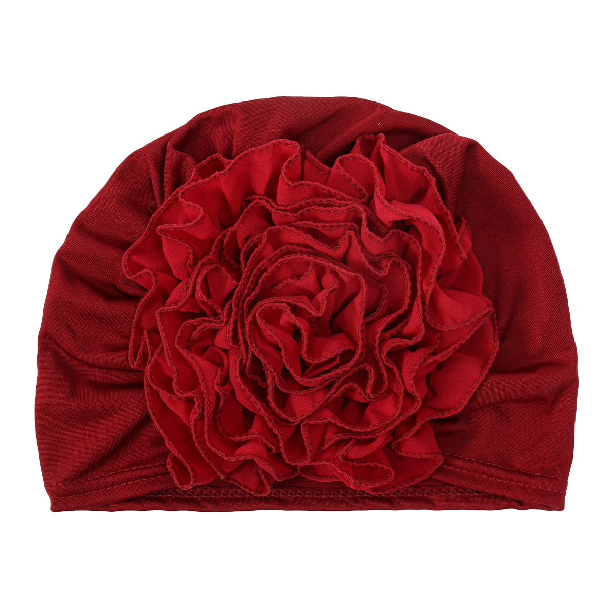 女性のためのイスラム教徒のヒジャーブ,花で飾られた,ヘッドラ - Winter Clothing Accessories のレビューと価格