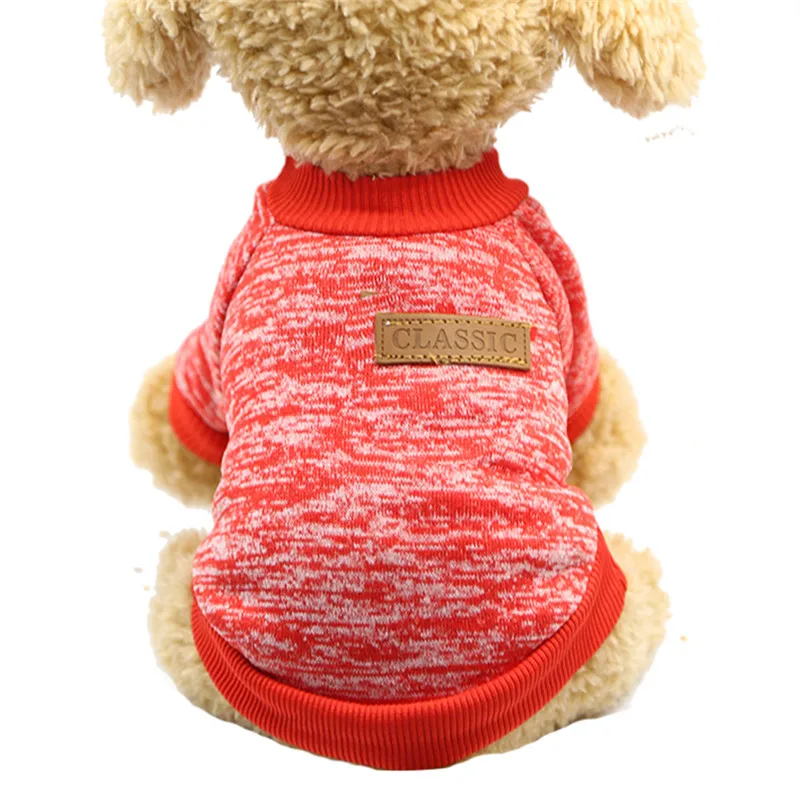 小型犬用のかわいい犬服、柔らかいペット用犬セーター、冬用チワ - Winter Clothing Accessories のレビューと価格