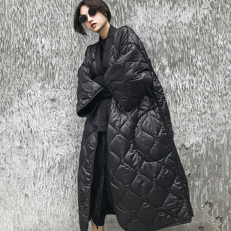 2026年新作 ブラック冬着物ジャケット 日本製着物風ローブ - Traditional Winter Japanese Clothing のレビューと価格