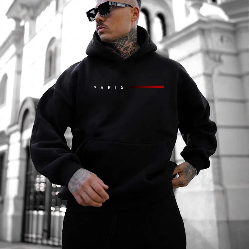 秋冬カジュアルデイリースポーツウェアファッションスウェットシ - Winter Clothing Men Sale のレビューと価格