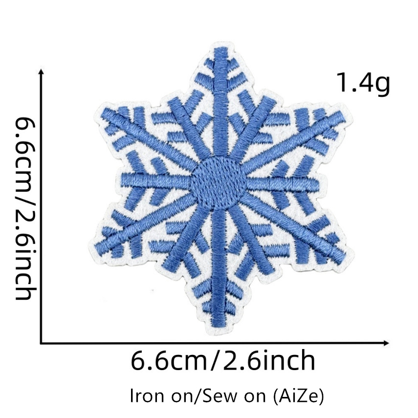 こんにちは冬の刺embroideredパッチ,衣類,帽子とバ - Winter Clothing Accessories のレビューと価格